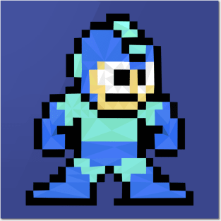 Mega Man 8bits Posters and Art